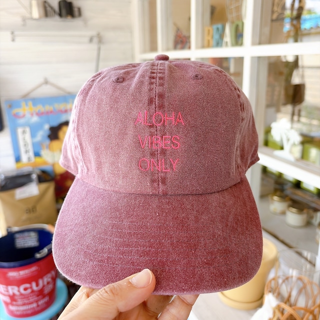 キャップ ALOHA VIBES ONLY CAP / URBAN ISLAND SOCIETY ハワイ