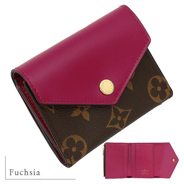 New LOUIS VUITTON ルイヴィトン ポルトフォイユ ゾエ 3色 モノグラム