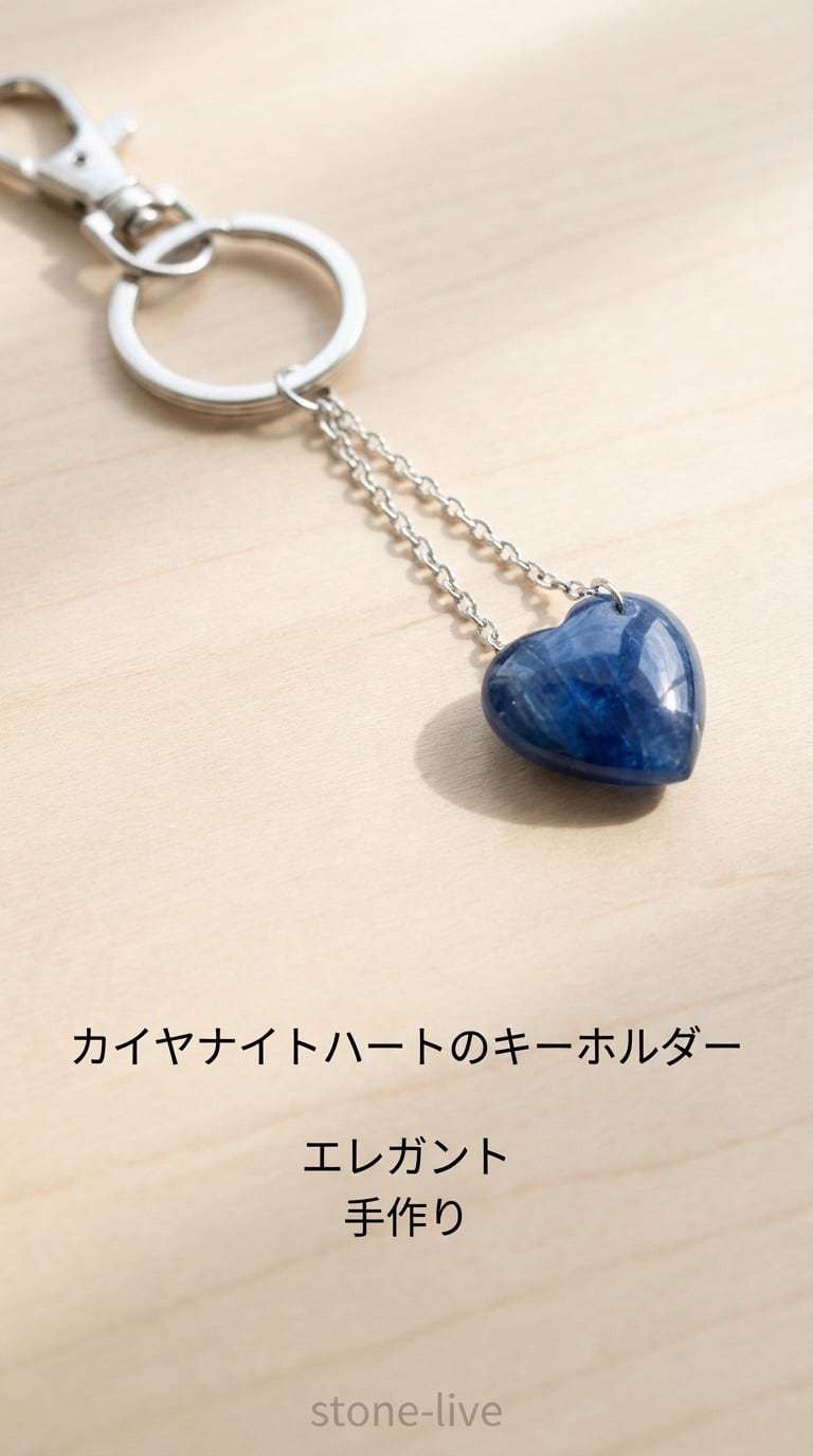 カイヤナイト ハート 10約㎜ 390円／粒 6粒から販売｜K0100 | stone-live