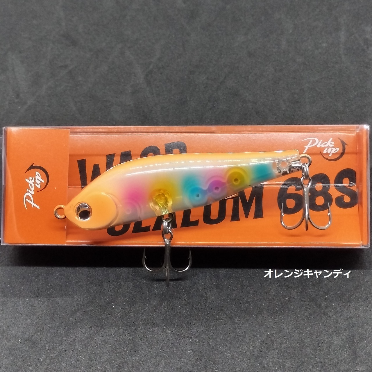 【新色】Pickup ワスプスラローム68S 10g クリアカラー
