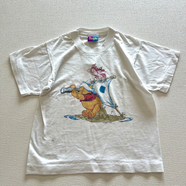 【130−140】kids vintage　T-shirt　/　POOH