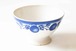アンティークカフェオレボウル　青い実柄 Badonviller　（バドンヴィレー）製
