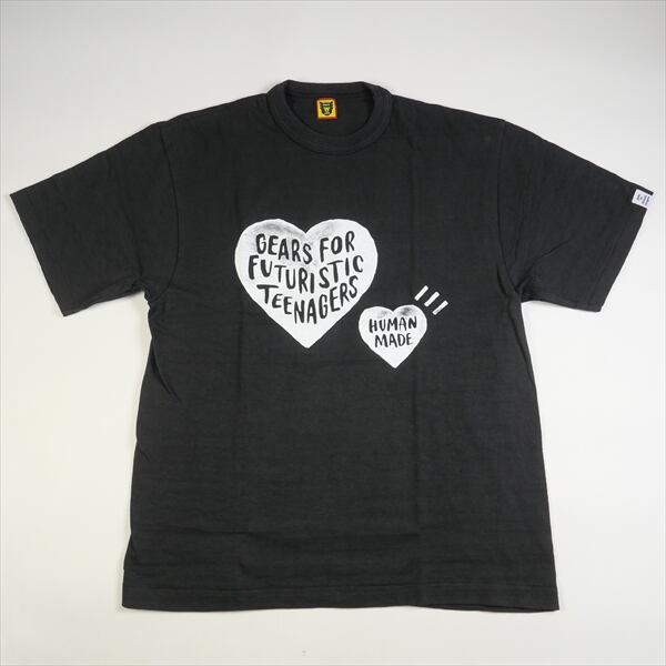 黒L HUMAN MADE Graphic Tee Tシャツ heart