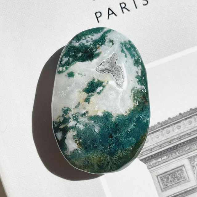Moss Agate Palm 1