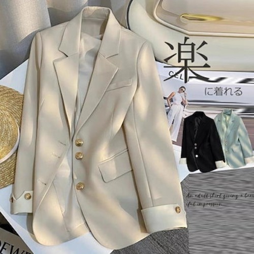 テーラードジャケット ジャケット レディース アウター 長袖ジャケット カジュアル 春 夏 秋 ビジネス スーツ オフィス フォーマル トップス テーラード テーラードジャケット 洗える 通勤 OL
