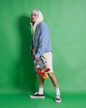 【#Re:room】FLOWER ICON WASHED PARKA［REC879］