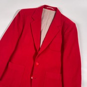 J.PRESS ジェイプレス パッチポケット テーラードジャケット 11/レッド レディース ビンテージ