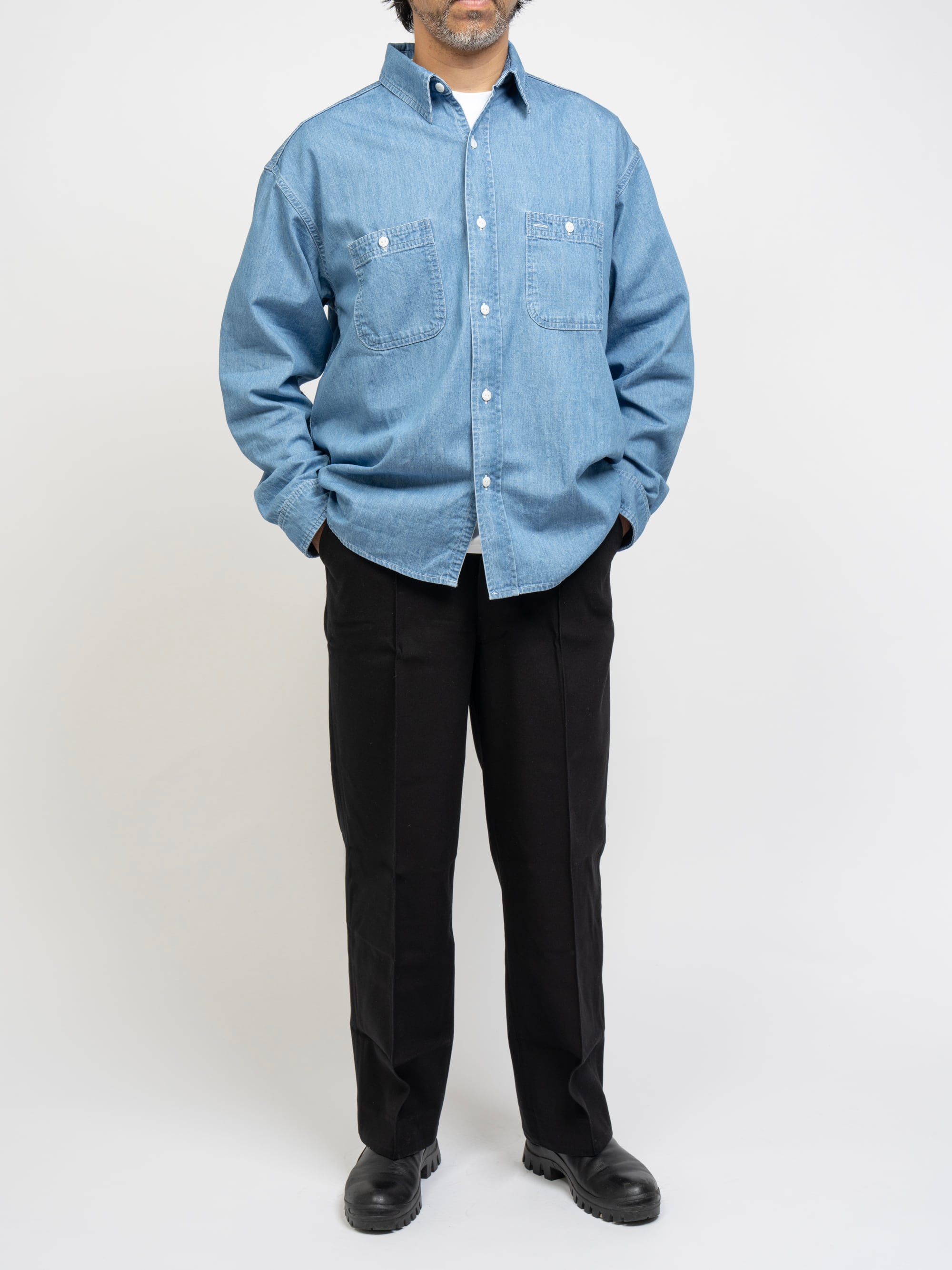 トップス Selvedge Chambray Shirt OVY Selvedge Chambray Shirt | OVY