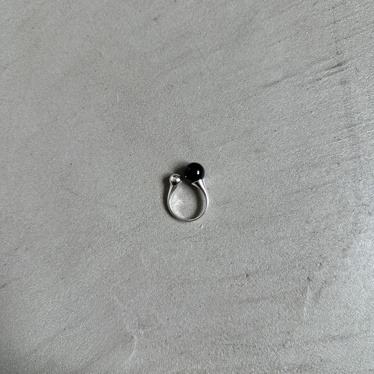 blackball combi ring/silver