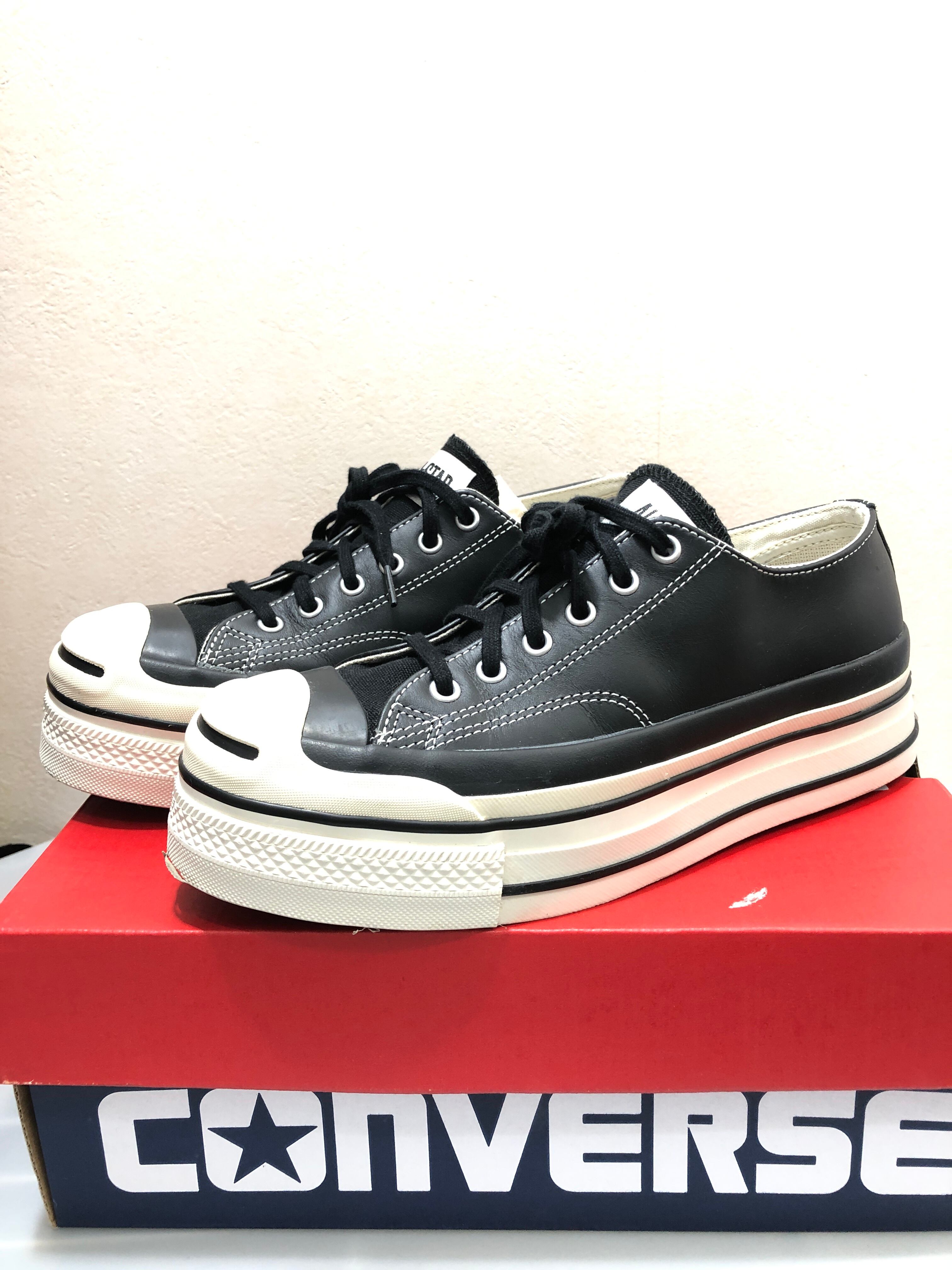020741○ ALL STAR JACK PURCELL doublet スニーカー 25.5cm シューズ 