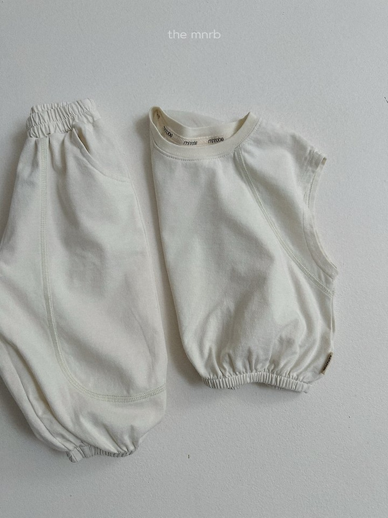 [the mnrb] Nico Color Block Pants / [미니로브] 니코배색팬츠