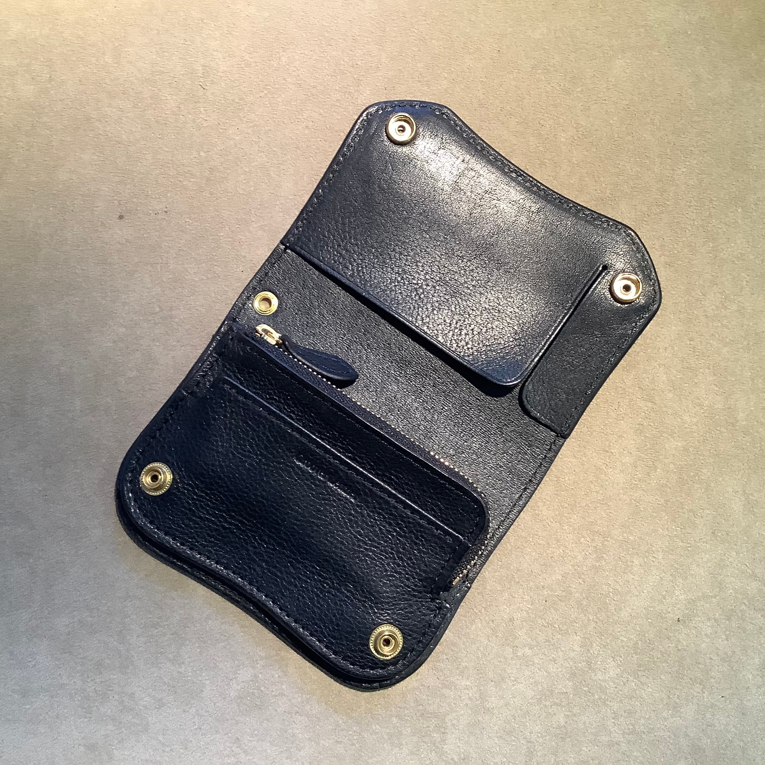 Groover Leather　グルーバーレザー　スタッズウォレット Groover Leather グルーバーレザー short trackerwallet ショート