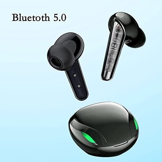 ワイヤレスイヤフォン、Bluetooth 5.0インイヤーイヤホン、マイク付き