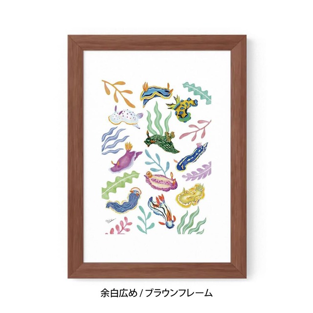 A5｜海牛彩舞（かいぎゅうさいぶ）（フレームあり）