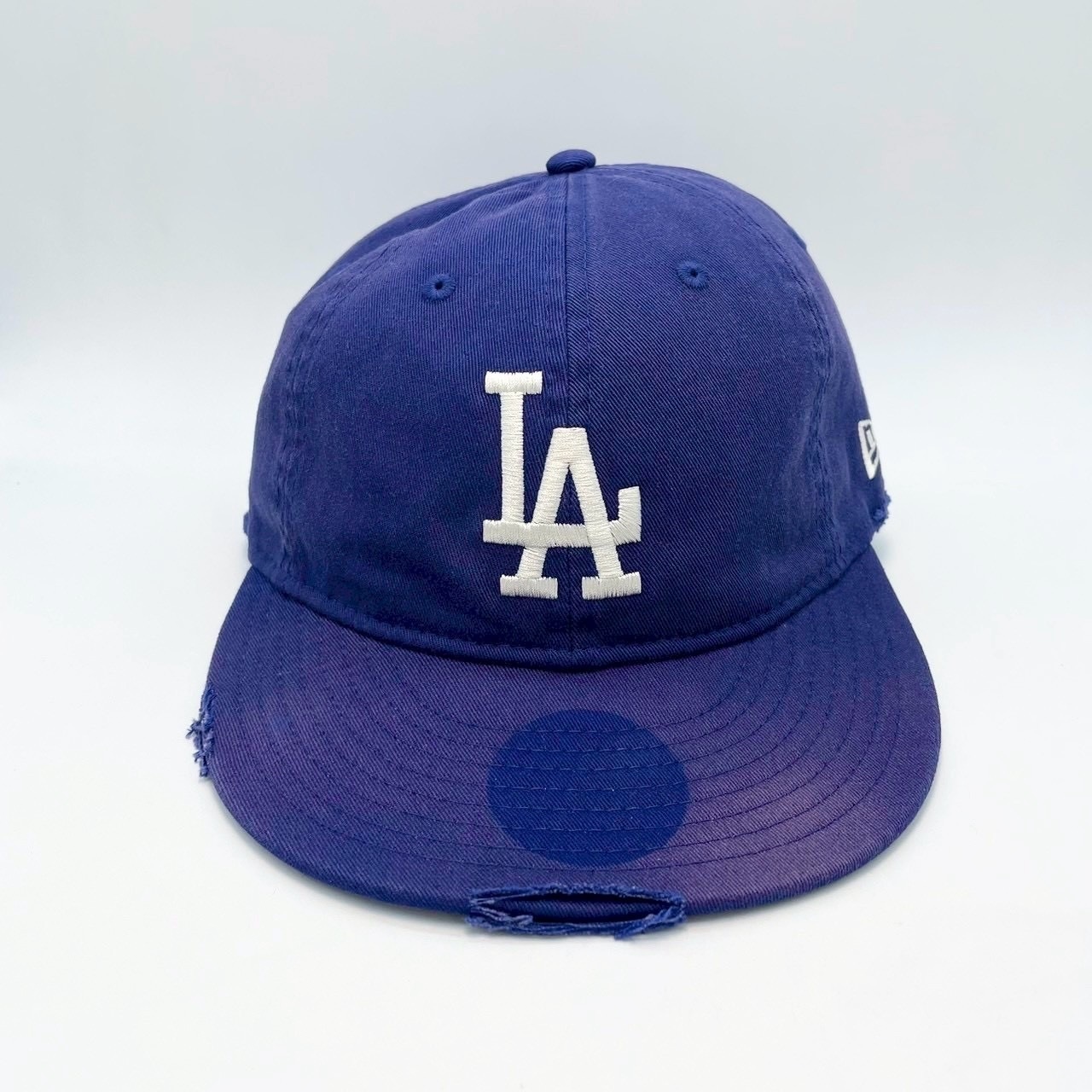 NEW ERA 9THIRTY/930 powered by GORO (min-nano) Los Angeles Dodgers / ロサンゼルス・ドジャース ダメージ/パッカブルバイザー/モンレーウォッシュ Dark Royal