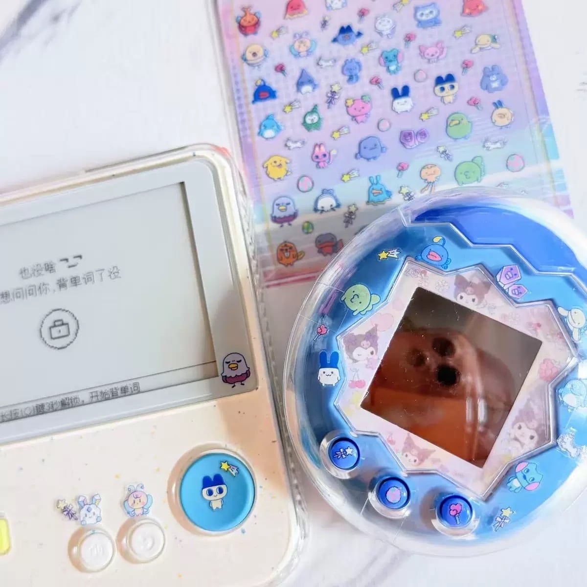 たまごっちパラダイスの本体・ケース用のデコシールセット | キラメキ