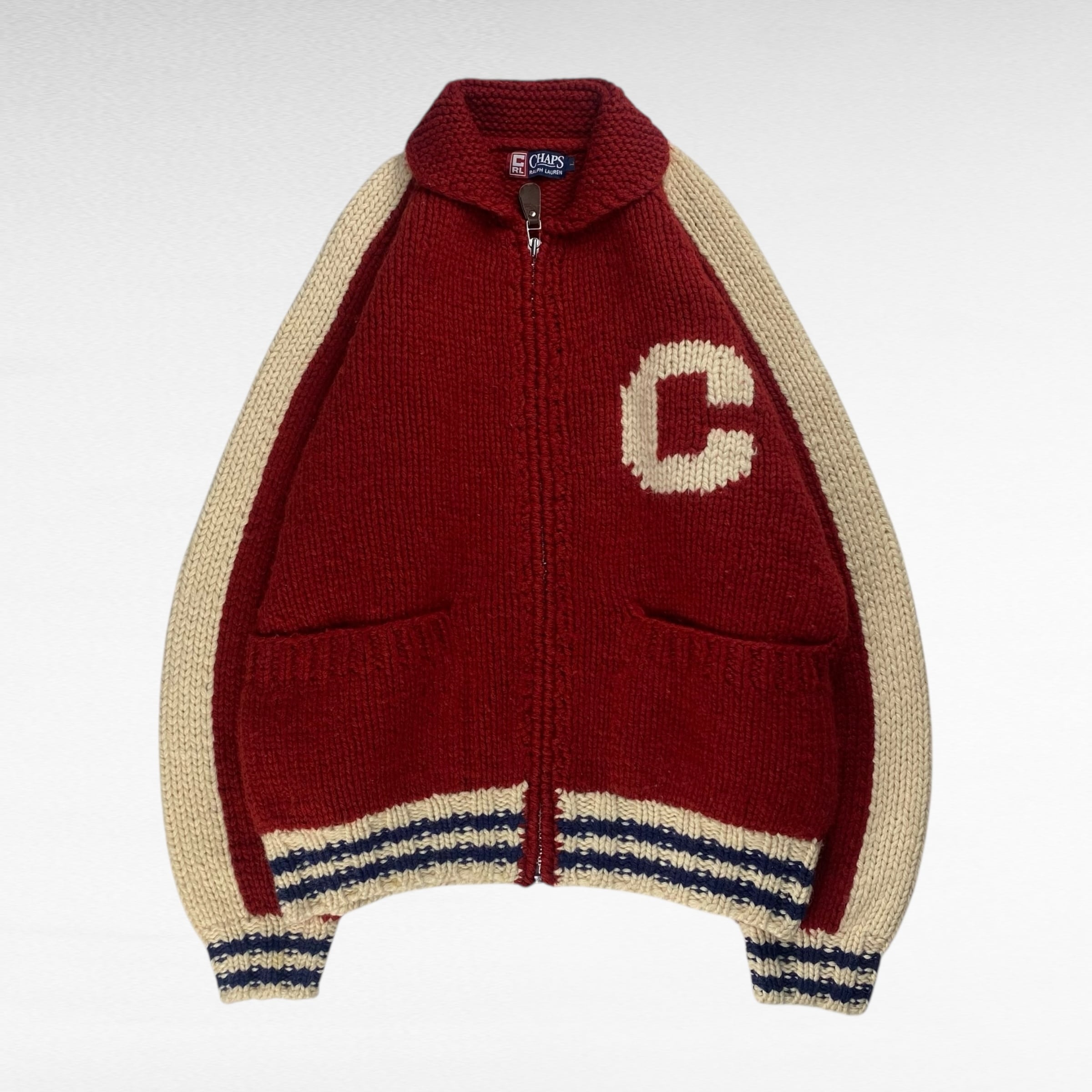 1990s agnes b. homme CROPPED KNIT | Pay ID