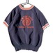 [LINTON HALL] Vintage S/S College Sweatshirt [1960s-] Vintage Sweat Shirt