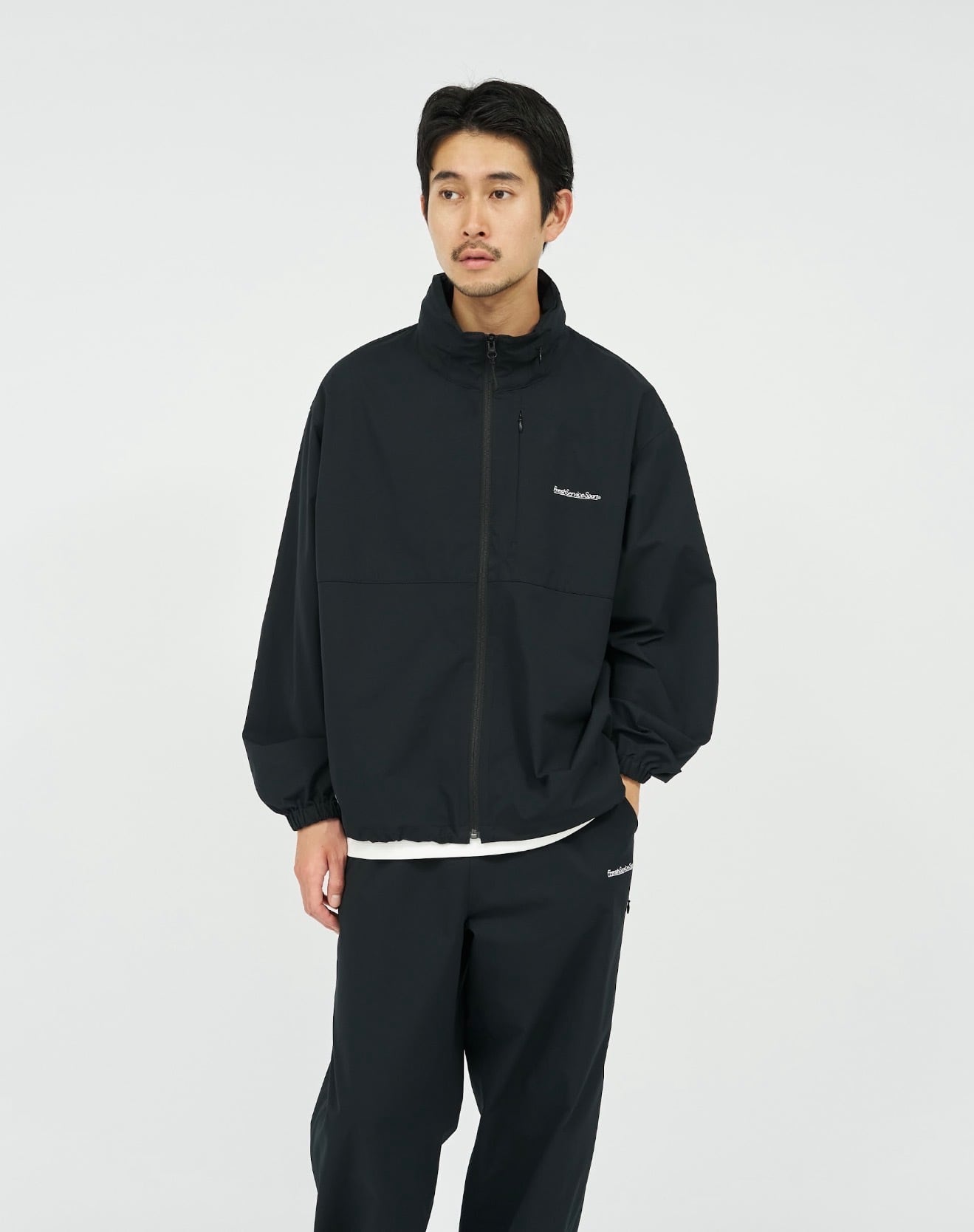 FreshServiceSport / MOTION LAYER TRACK BLOUSON ［BLACK］ | fons