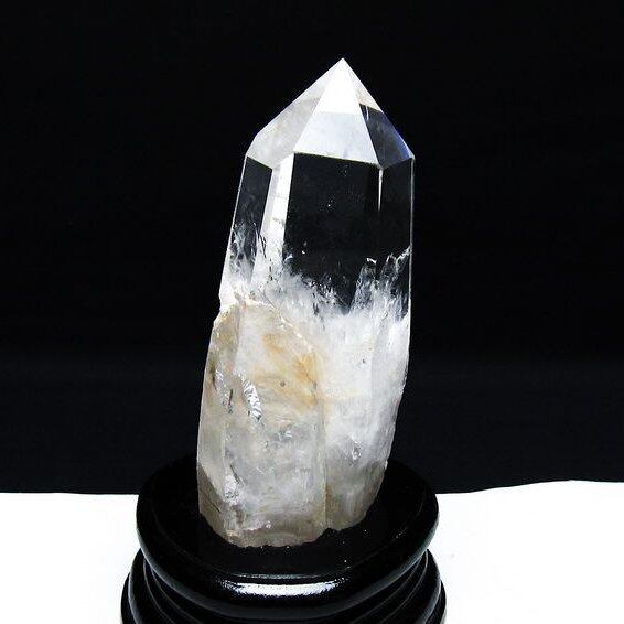水晶 六角柱 台座付属 一点物  152-3074