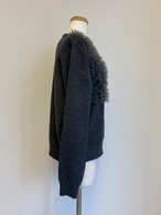 チュールフリルカーディガン［60006］