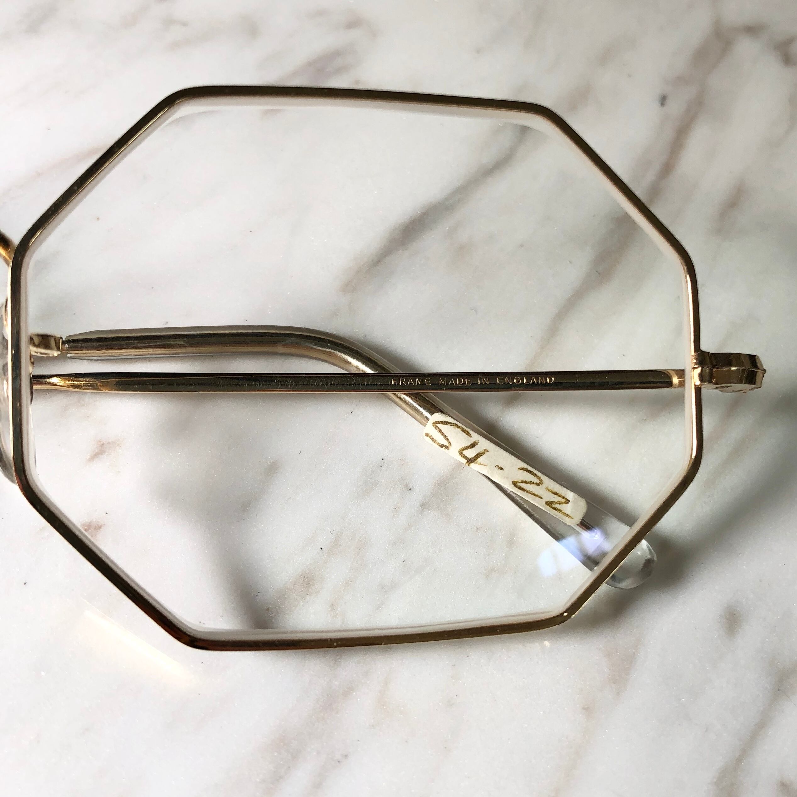 vintage ALGHA WORKS deadstock glasses 