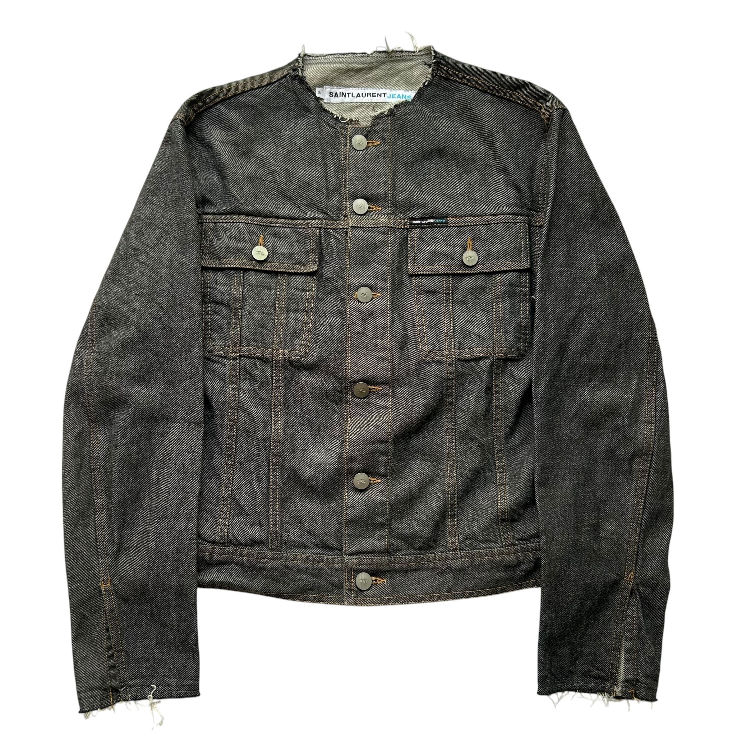 POST O'ALLS / POST 47 DV needle punch brown/green - ポスト47 DV