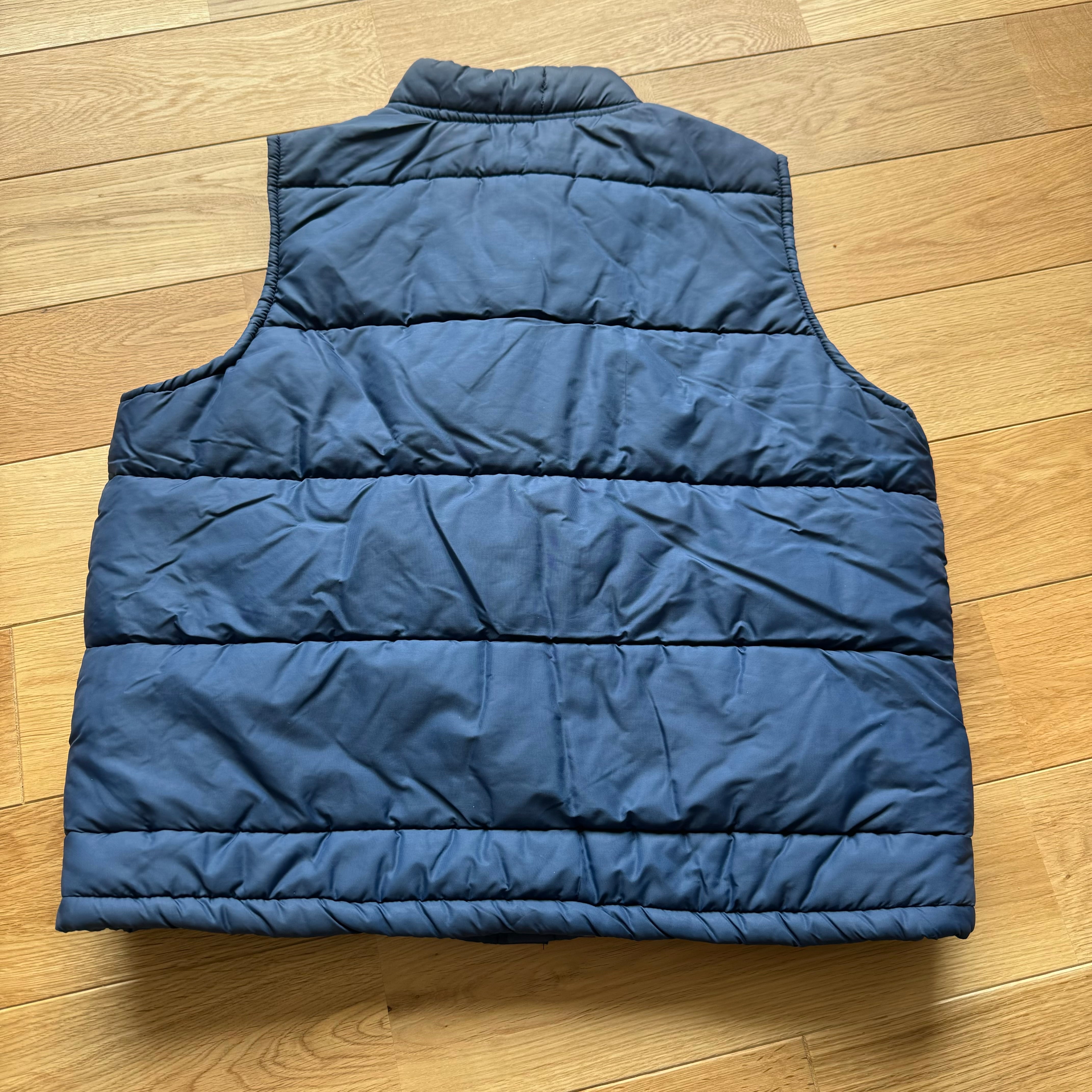 Vintage “Champion Spark Plug x Carquest” Puffer Vest by Cap'N Jac
