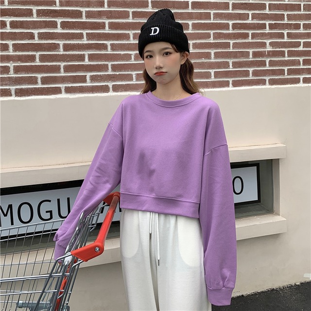 元気少女、6色展開トレーナー　A01225