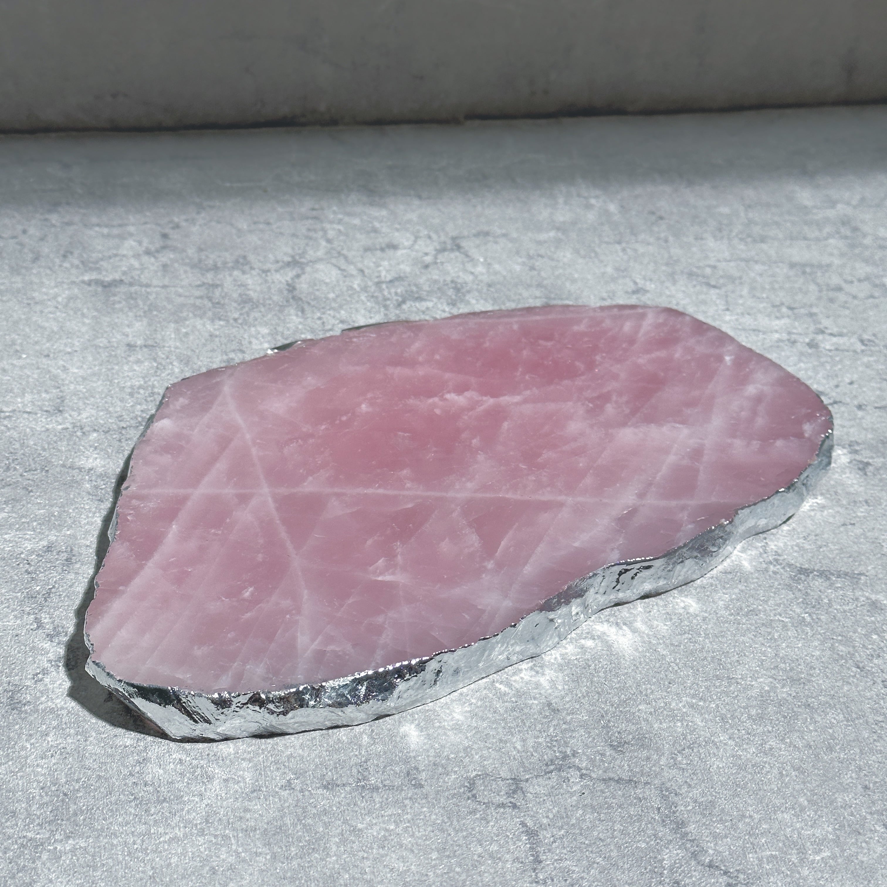 ローズクォーツ プレート21◇ Rose Quartz ◇天然石・鉱物