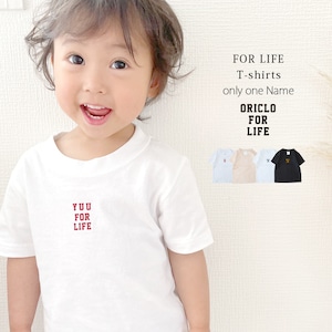 【名入れ】ORICLO オリクロ フロッキー FOR LIFE Tシャツ