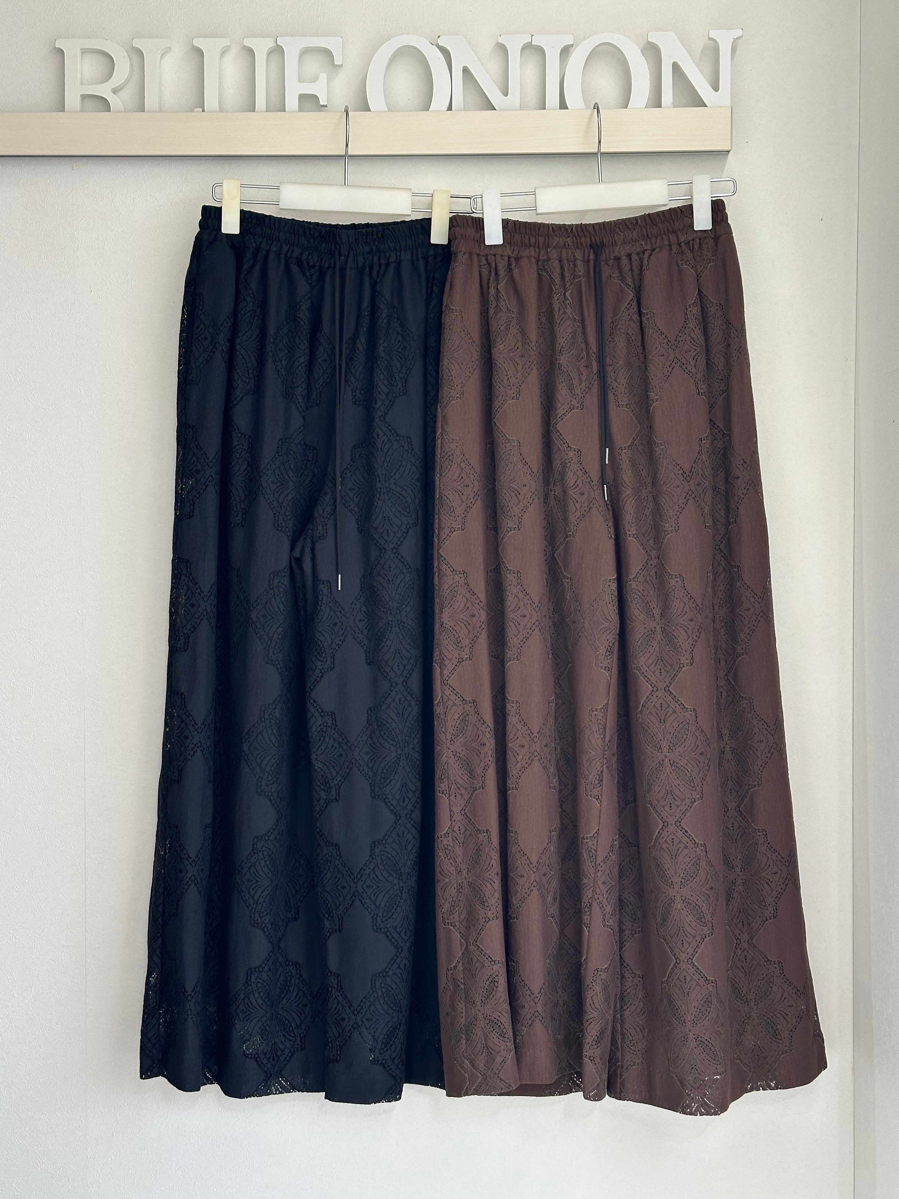 vintage ヴィンテージ クロシェ パンツ レースイージーパンツ（set up対応） 652 - 86507 cloche | BlueOnion