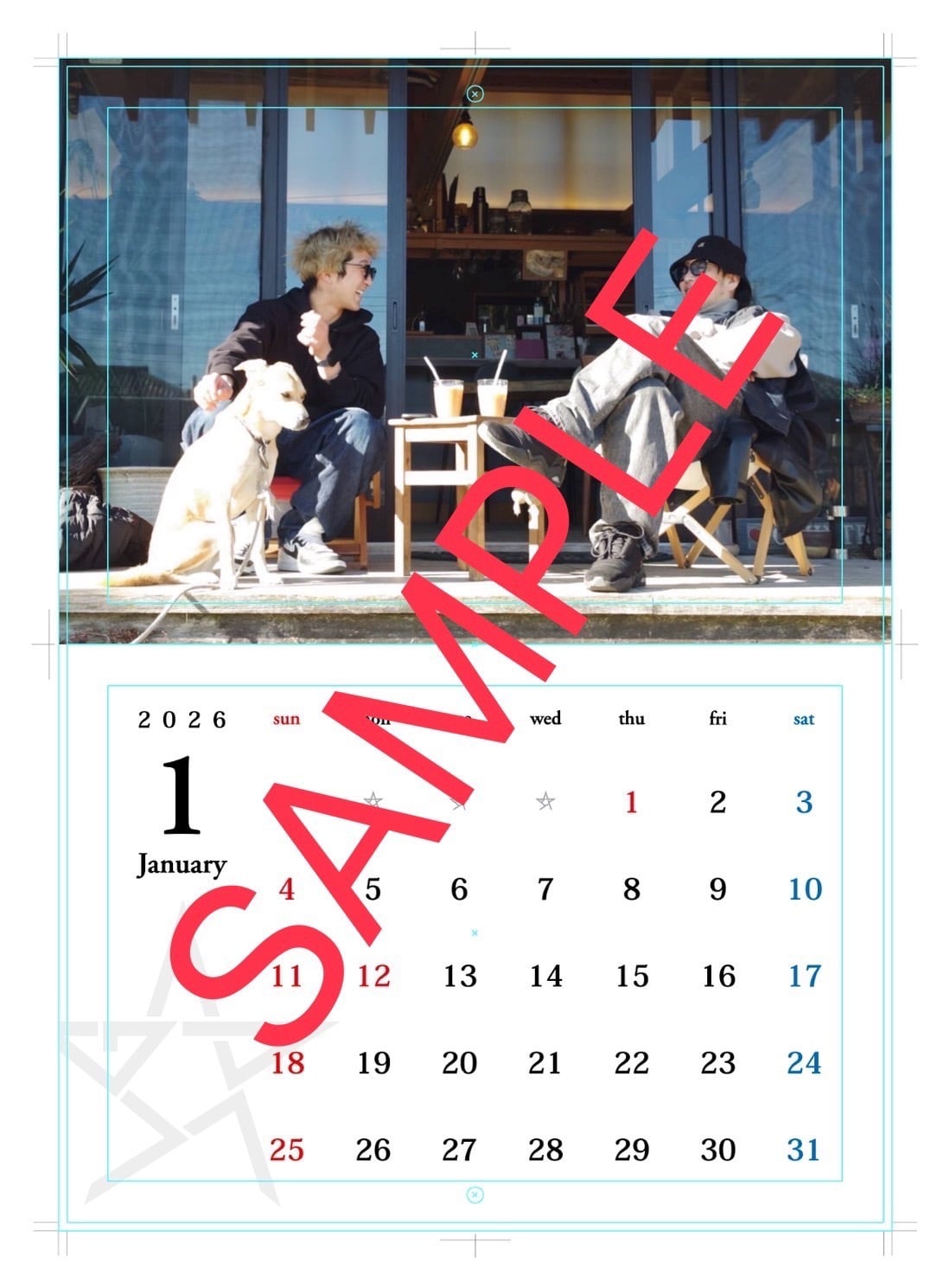 poofooページ Apollogic壁掛けカレンダー2026 | apollogic official shop