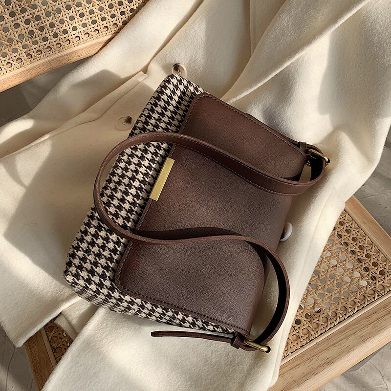 スタンダードスタイル レトロ スクウェア 手作りハンドバック39035982267