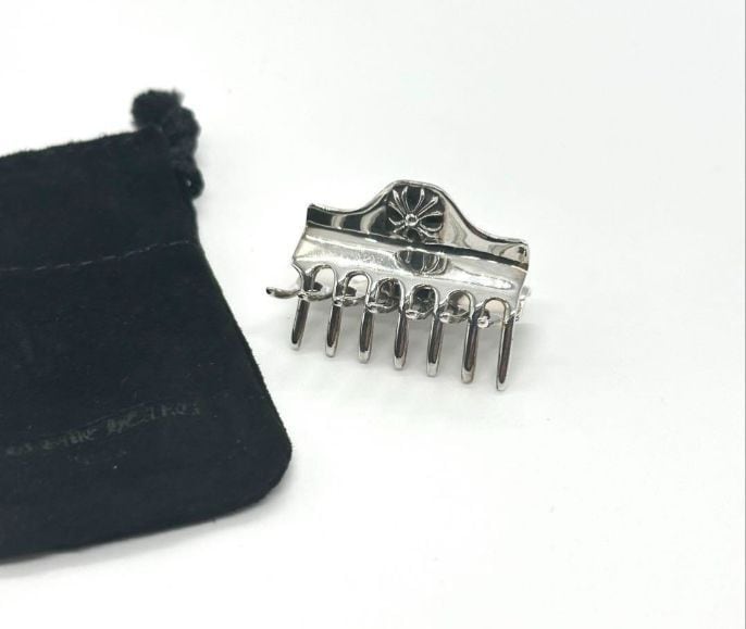 CHROME HEARTS クロムハーツ ヘアクリップ シルバー chプラス CHROME HEARTS クロムハーツ ヘアクリップ シルバー chプラス