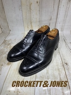 Crockett＆Jones クロケットアンドジョーンズ セミブローグ UK7H 26cm