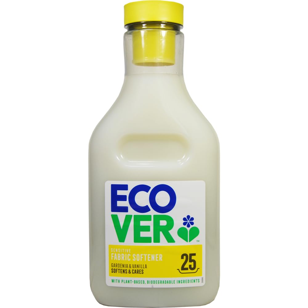 【在庫のみ】ECOVER(エコベール) エコベール 柔軟剤 本体 ガーデニア&バニラの香り 750ml ecover ファブリックソフナー 洗濯 赤ちゃん laundry 日用品 ベビー 衣類用