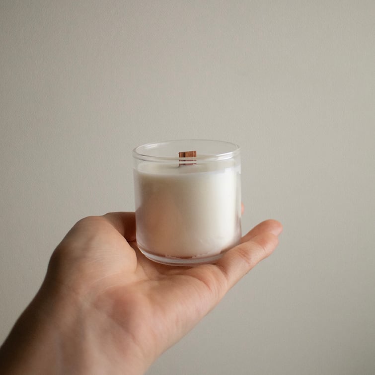 香りが選べる》mini wooden candle aroma set｜3つの感覚で夜を贅沢に