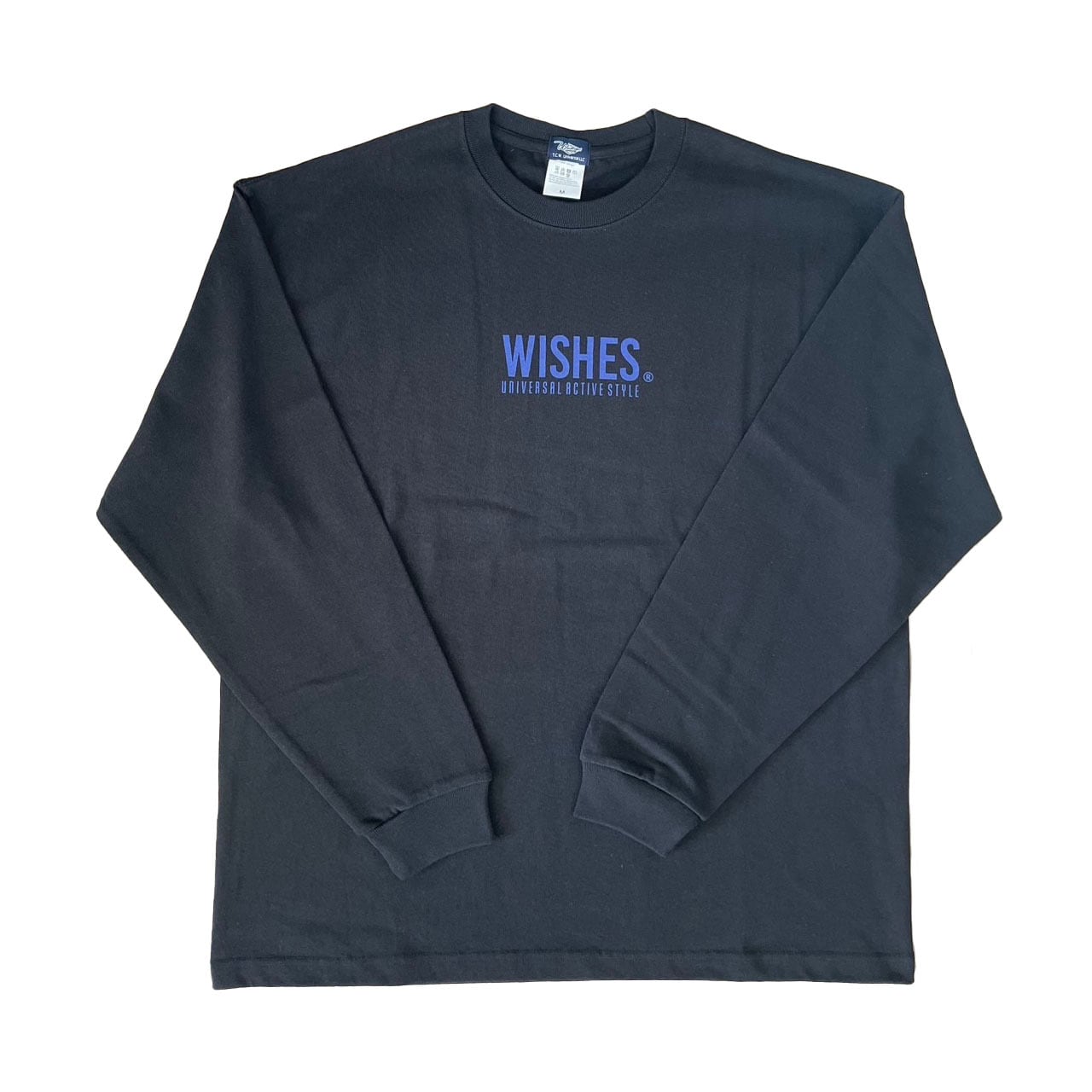 "wishes"ビッグシルエットロングTシャツ