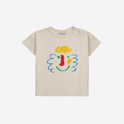 《BOBO CHOSES 2024SS》T-Shirt / Happy Mask / 12-24M