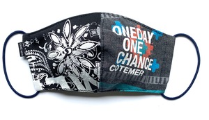 【COTEMER マスク 日本製】ONE DAY ONE CHANCE WESTERN × PRINT MASK 0522-128