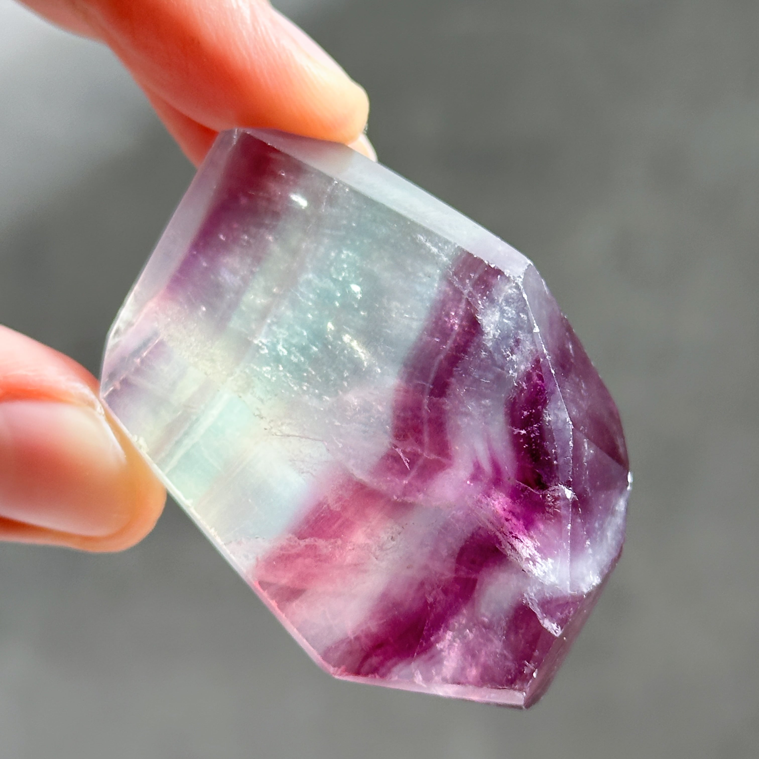 レインボーフローライト フリーフォーム01◇Fluorite◇天然石・鉱物