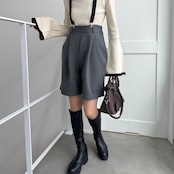 ハーフタックPT/チャコールグレー