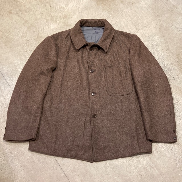 ITALIAN ARMY WOOL JACKET BROWN