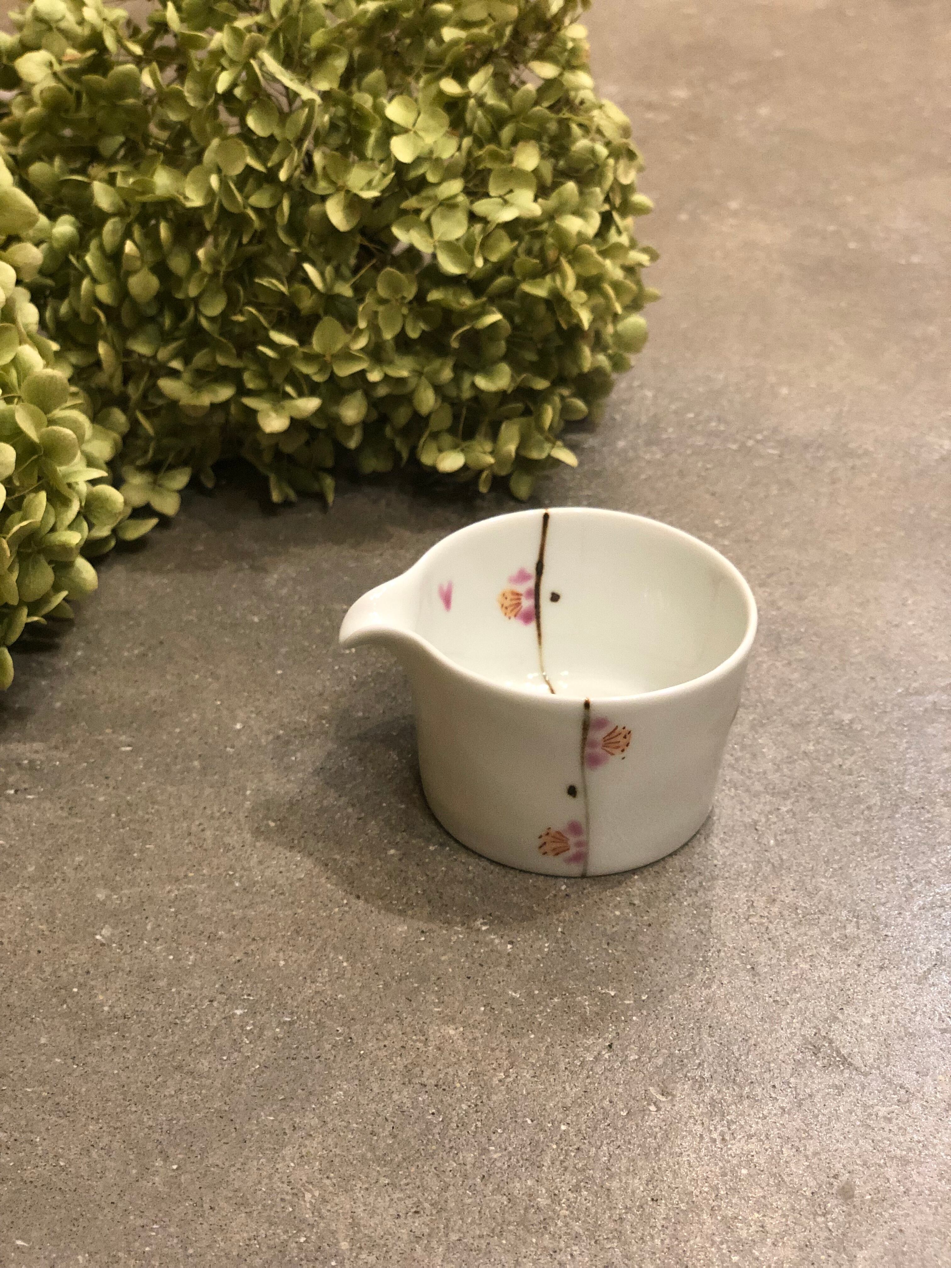 ドラム片口小付 舞桜