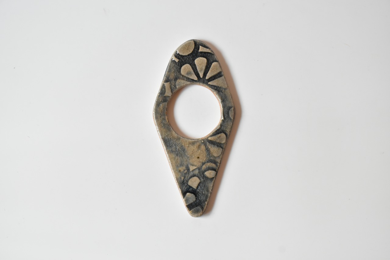 小代瑞穂窯 / 福田るい : チャプチャプ (茶漉し) #154