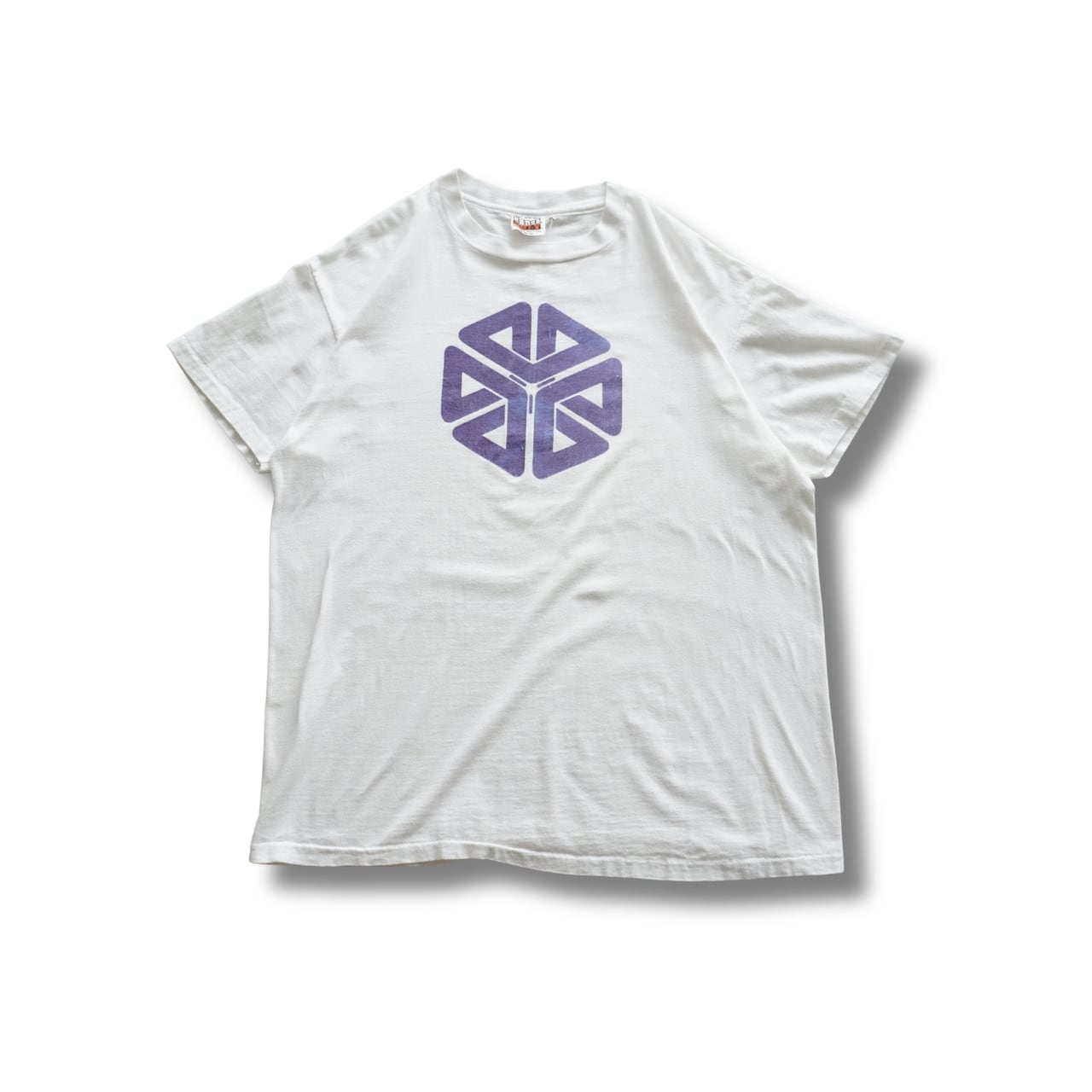 70s Hanes BEEFY-T ロゴプリントTシャツ(表記XL・実寸XL相当)|NA861