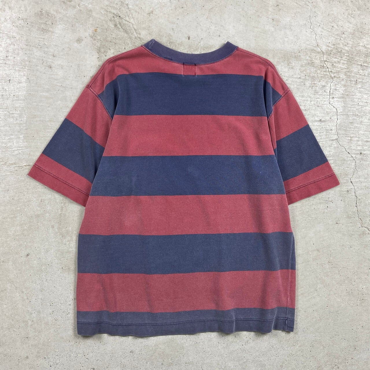 90年代 OLD GAP オールドギャップ ボーダーTシャツ 鹿の子 メンズM 