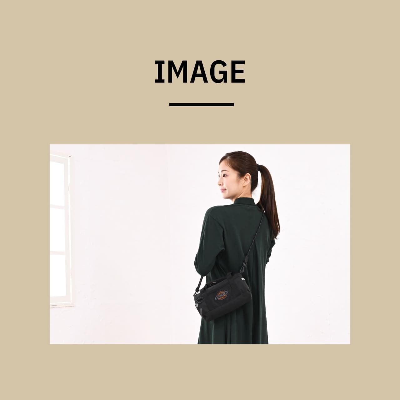 Dickies ディッキーズ ミニボストンバッグ 撥水 ミニショルダー