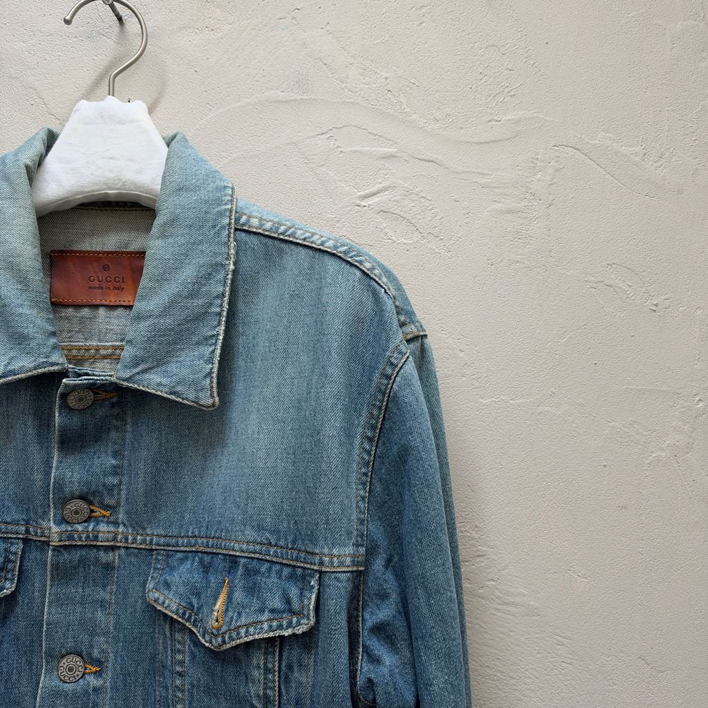 GUCCI デニムジャケット　みえこ GUCCI グッチ Denim Jacket デニムジャケット 101063 25401 インディゴ
